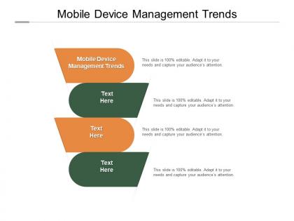 Mobile device management trends ppt powerpoint presentation icon display cpb