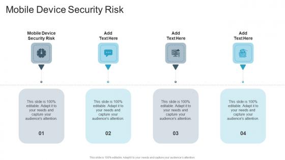 Mobile Device Security Risk In Powerpoint And Google Slides Cpb