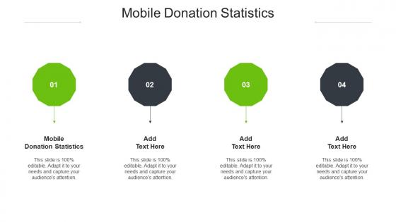 Mobile Donation Statistics Ppt Powerpoint Presentation Ideas Smartart Cpb