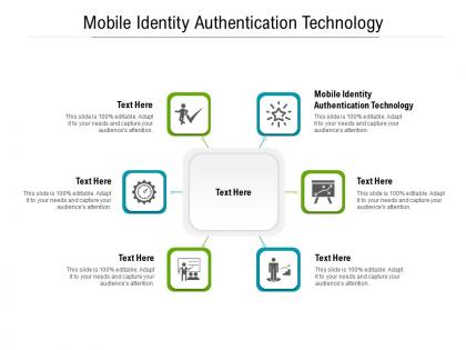 Mobile identity authentication technology ppt powerpoint presentation summary templates cpb