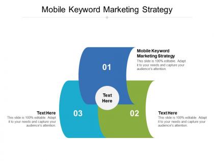 Mobile keyword marketing strategy ppt powerpoint presentation visual aids deck cpb