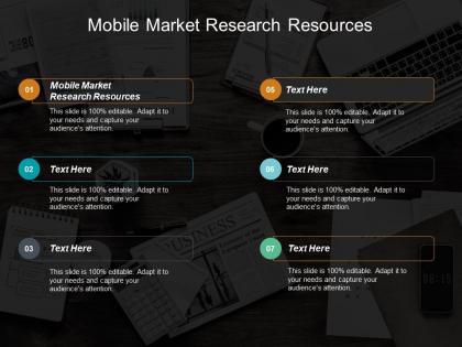 Mobile market research resources ppt powerpoint presentation file example introduction cpb