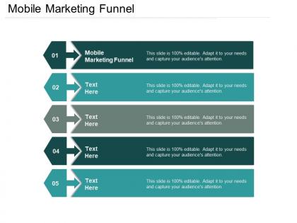 Mobile marketing funnel ppt powerpoint presentation icon professional cpb