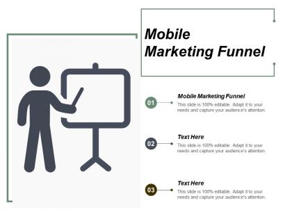 Mobile marketing funnel ppt powerpoint presentation infographic template layout ideas cpb