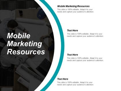 Mobile marketing resources ppt powerpoint presentation ideas slides cpb