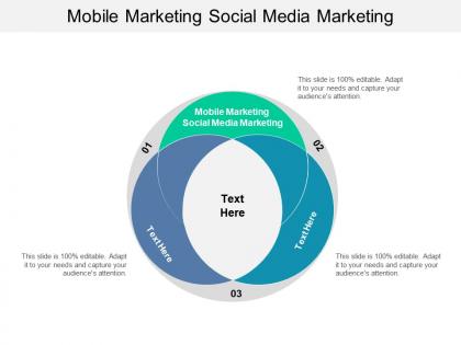 Mobile marketing social media marketing ppt powerpoint presentation styles slides cpb