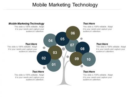 Mobile marketing technology ppt powerpoint presentation outline slide cpb