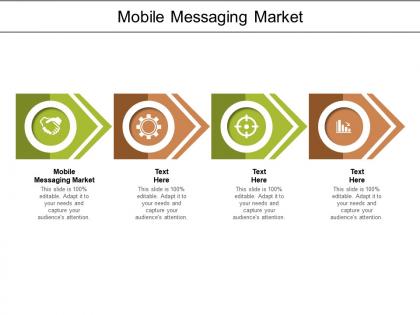 Mobile messaging market ppt powerpoint presentation file clipart images cpb