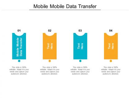 Mobile mobile data transfer ppt powerpoint presentation visual aids deck cpb