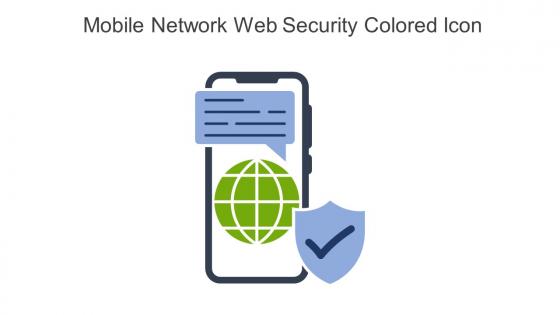 Mobile Network Web Security Colored Icon In Powerpoint Pptx Png And Editable Eps Format
