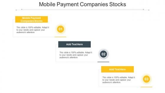 Mobile Payment Companies Stocks In Powerpoint And Google Slides Cpb
