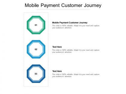Mobile payment customer journey ppt powerpoint presentation gallery diagrams cpb