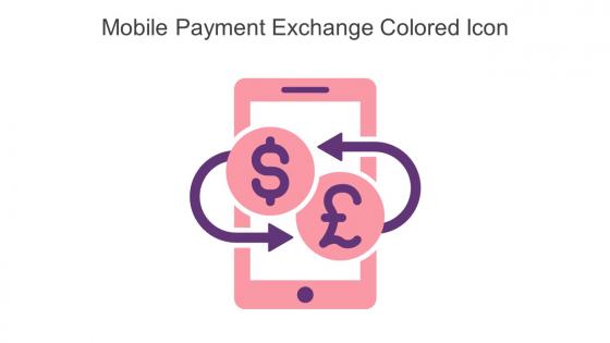 Mobile Payment Exchange Colored Icon In Powerpoint Pptx Png And Editable Eps Format