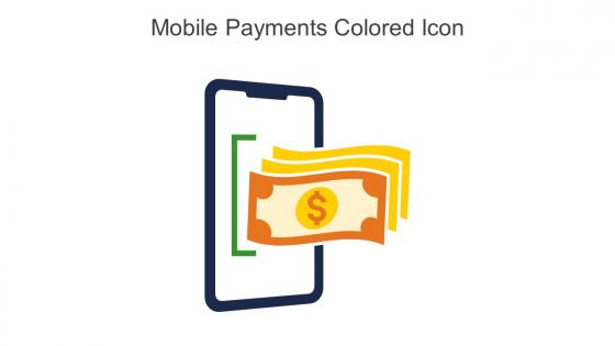 Mobile Payments Colored Icon In Powerpoint Pptx Png And Editable Eps Format