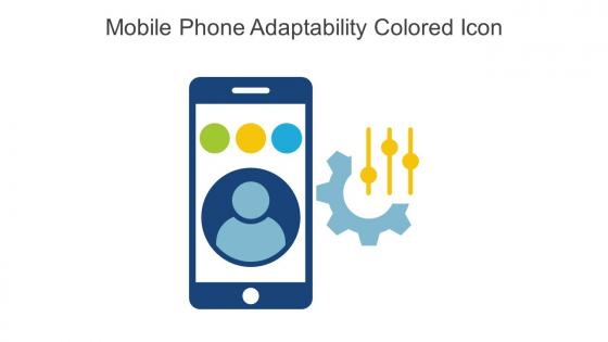 Mobile Phone Adaptability Colored Icon In Powerpoint Pptx Png And Editable Eps Format