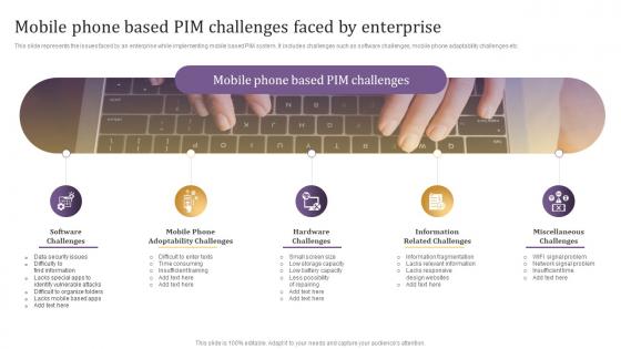 Mobile Phone Based PIM Challenges Faced By Enterprise Implementing Product Information