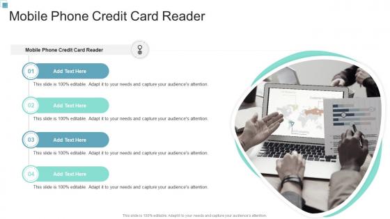 Mobile Phone Credit Card Reader In Powerpoint And Google Slides Cpb