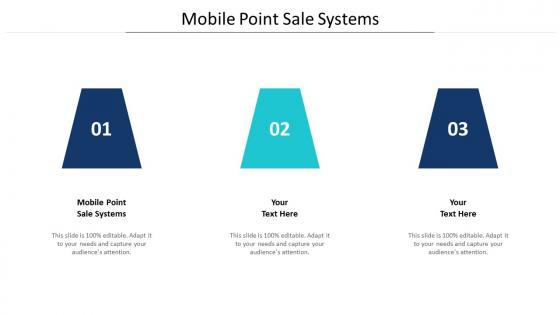 Mobile Point Sale Systems Ppt Powerpoint Presentation Summary Master Slide Cpb