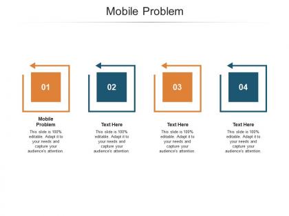Mobile problem ppt powerpoint presentation slides ideas cpb
