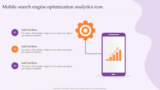 Mobile Search Engine Optimization Analytics Icon