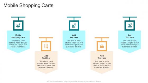 Mobile Shopping Carts In Powerpoint And Google Slides Cpb