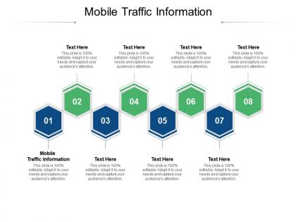 Mobile traffic information ppt powerpoint presentation infographics graphics design cpb