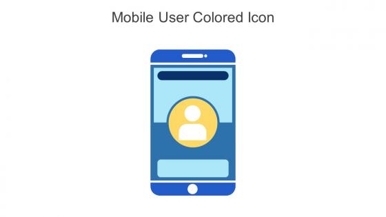 Mobile User Colored Icon In Powerpoint Pptx Png And Editable Eps Format