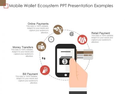 Mobile wallet ecosystem ppt presentation examples