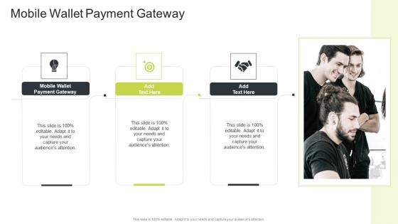 Mobile Wallet Payment Gateway In Powerpoint And Google Slides Cpb