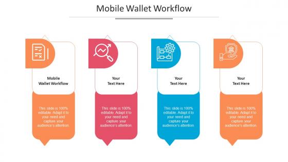 Mobile Wallet Workflow Ppt Powerpoint Presentation Visual Aids Infographic Cpb
