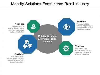 Mobility solutions ecommerce retail industry ppt powerpoint presentation infographic cpb