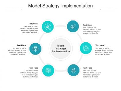 Model strategy implementation ppt powerpoint presentation styles images cpb