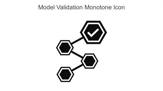 Model Validation Monotone Icon In Powerpoint Pptx Png And Editable Eps Format