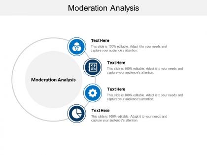 Moderation analysis ppt powerpoint presentation infographics graphics cpb