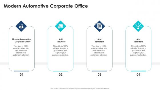 Modern Automotive Corporate Office In Powerpoint And Google Slides Cpb