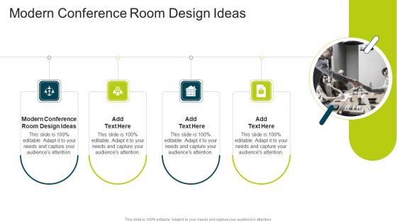 Modern Conference Room Design Ideas In Powerpoint And Google Slides Cpb