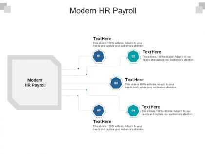 Modern hr payroll ppt powerpoint presentation infographic template tips cpb