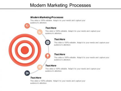 Modern marketing processes ppt powerpoint presentation infographics ideas cpb
