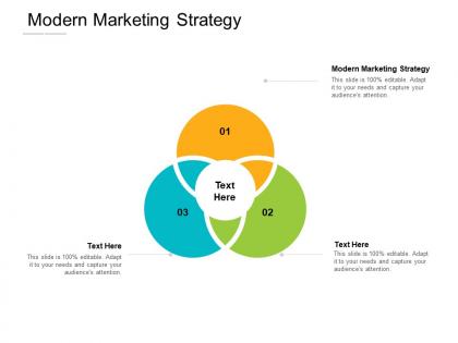 Modern marketing strategy ppt powerpoint presentation icon display cpb