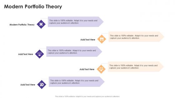 Modern Portfolio Theory In Powerpoint And Google Slides Cpb