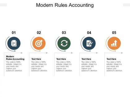 Modern rules accounting ppt powerpoint presentation professional grid cpb