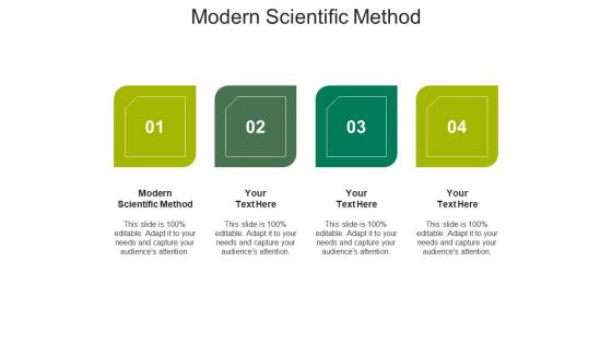 Modern scientific method ppt powerpoint presentation model slide download cpb