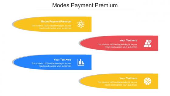 Modes Payment Premium Ppt Powerpoint Presentation Gallery Grid Cpb