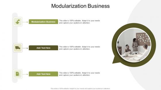 Modularization Business In Powerpoint And Google Slides Cpb