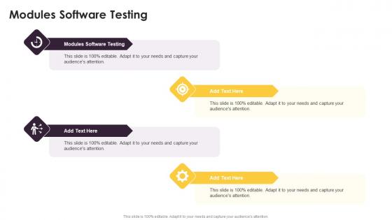 Modules Software Testing In Powerpoint And Google Slides Cpb