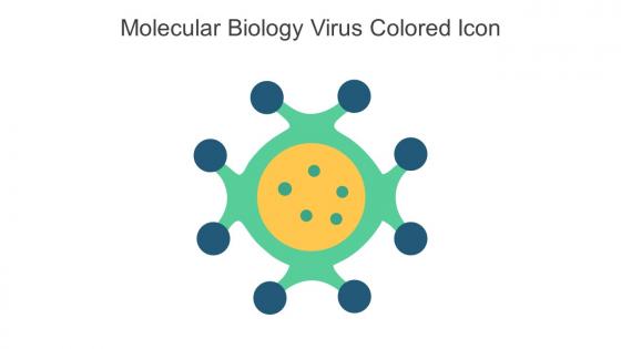 Molecular Biology Virus Colored Icon In Powerpoint Pptx Png And Editable Eps Format
