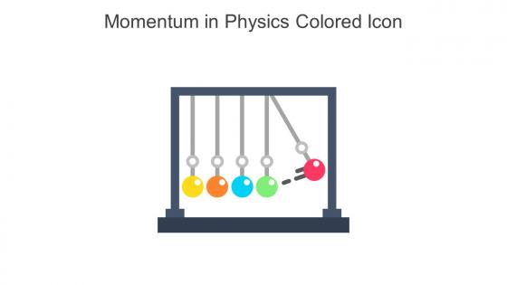 Momentum In Physics Colored Icon In Powerpoint Pptx Png And Editable Eps Format