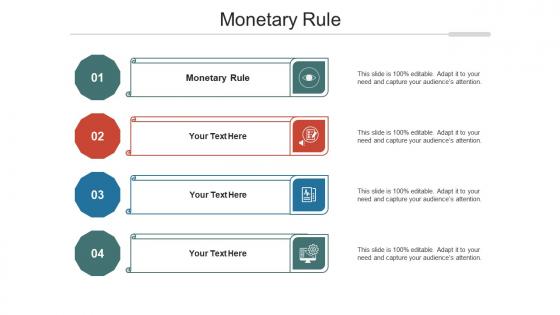 Monetary rule ppt powerpoint presentation inspiration templates cpb