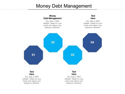 Money debt management ppt powerpoint presentation portfolio graphics tutorials cpb