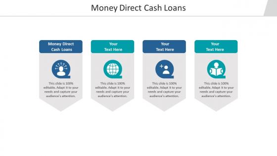 Money direct cash loans ppt powerpoint presentation file inspiration cpb